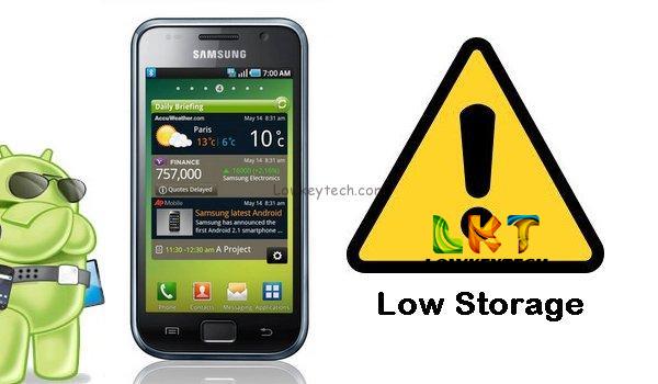 How To Fix Internal Storage Low Error Message In Any Android ...