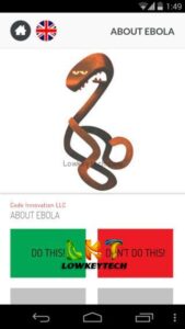 ebola appp