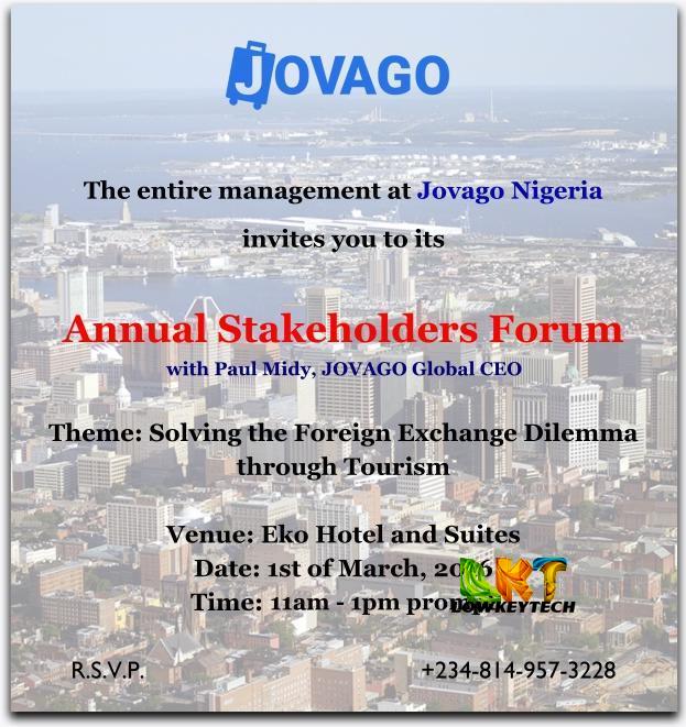 jovago annual forum