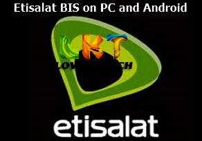 Etisalt BIS on PC and android
