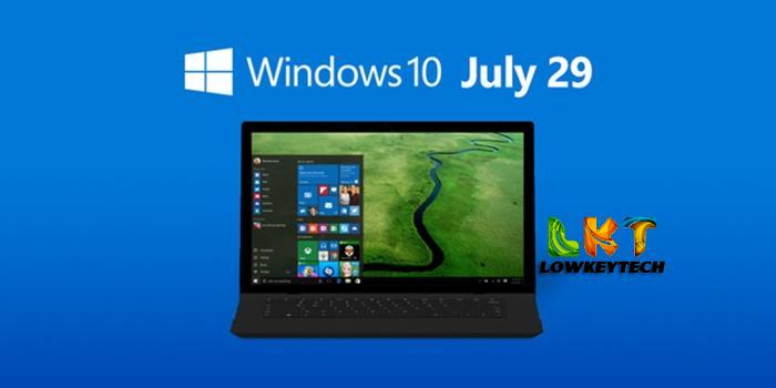 Windows 10 July 29