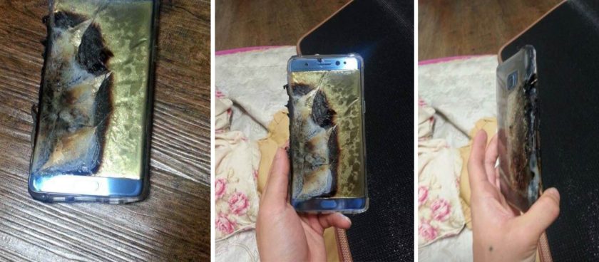 phones burn explode