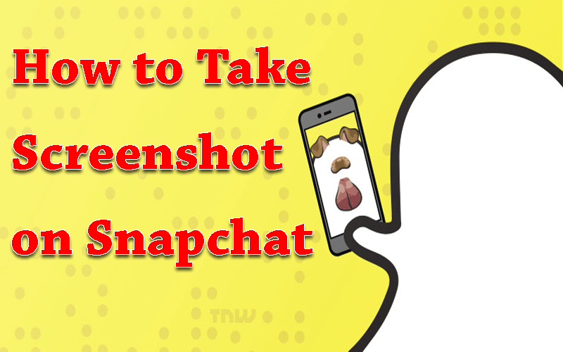 how to take screenshot on snapchat iphone