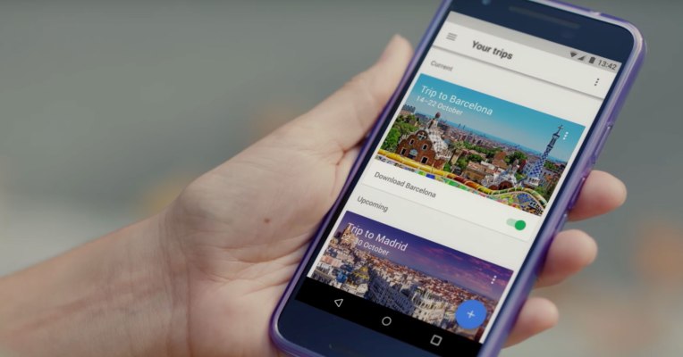 google trips android