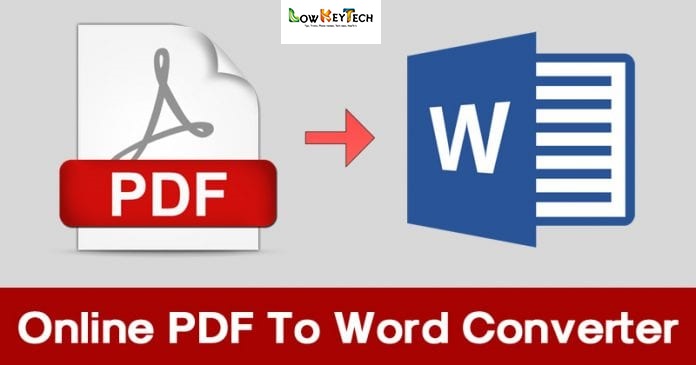PDF To Word Converter