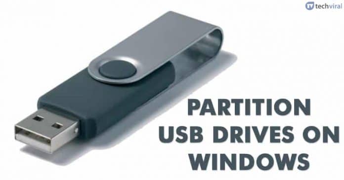 How To Partition USB Drives On Windows 10