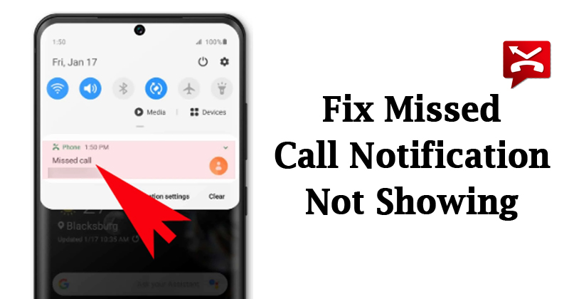 1588336913 How to Fix Missed Call Notification Not Showing in Android
