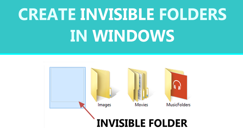 1588620108 How To Create Invisible Folders In Windows in 2020 3