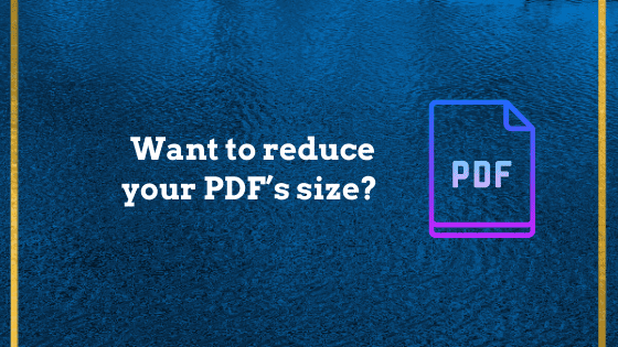 Reduce PDF File Size