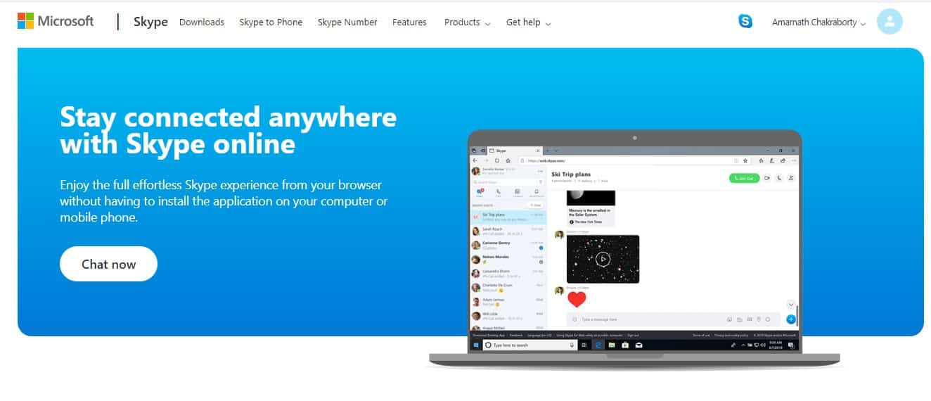 Skype For The Web