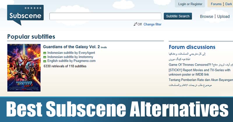 1591803737 10 Best Subscene Alternatives To Download Movie TV Show