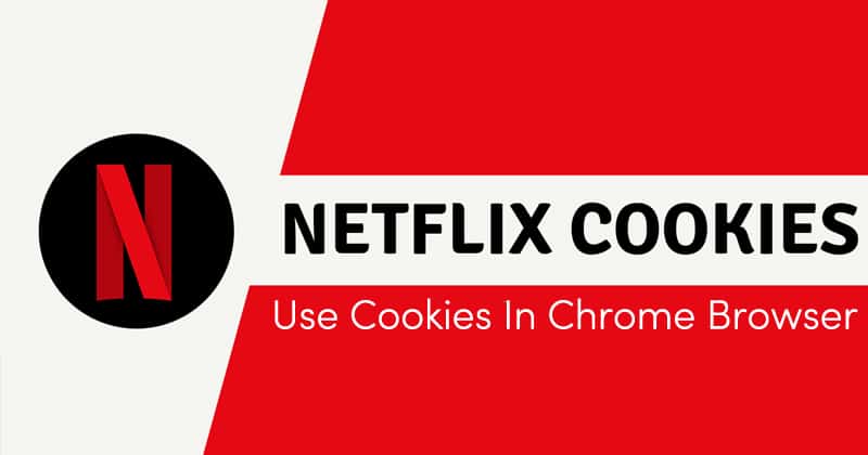How To Use Netflix Cookies In Chrome Browser?