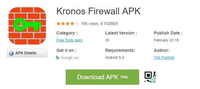 Kronos Firewall