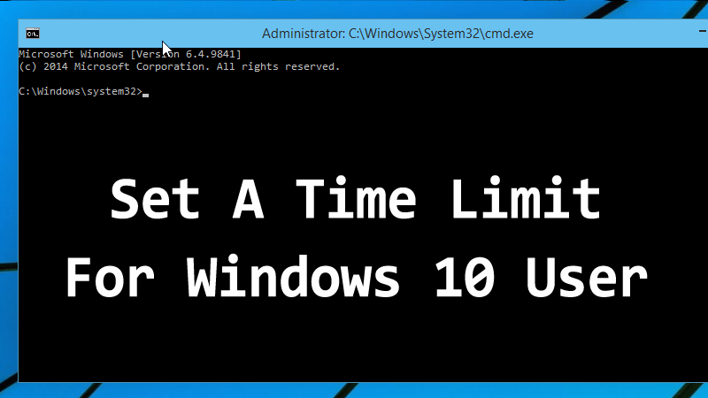 1593032742 How to Easily Set A Time Limit For Windows 10