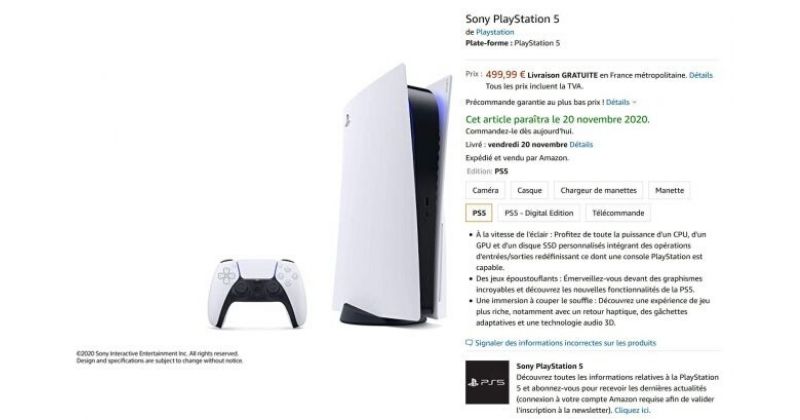 PlayStation 5 Price And Release Date Leaked Via Amazon