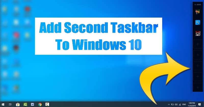 How to Add Second Taskbar on Windows 10 Computer | LowkeyTech