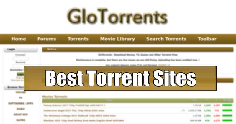10 Best GloTorrents Alternatives in 2020