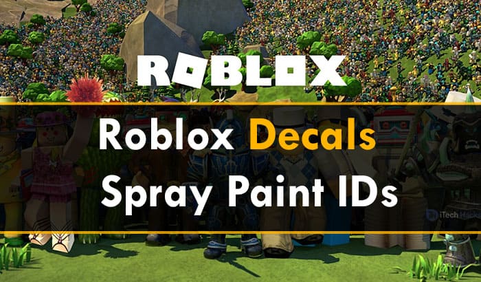 50 Roblox Decals IDs Spray Paint Codes 2020 Working