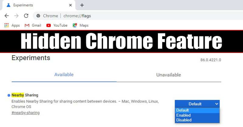 How To Enable Nearby Sharing Feature of Chrome Browser