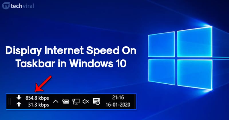 net speed monitor windows 10