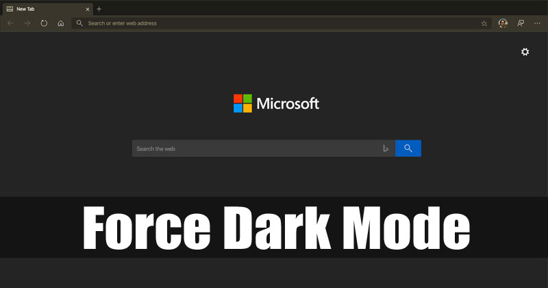 How to Force Dark Mode on Websites in Edge Browser