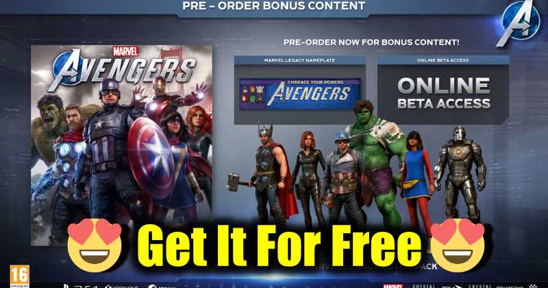 How to Play Free Marvels Avengers Game on PS4
