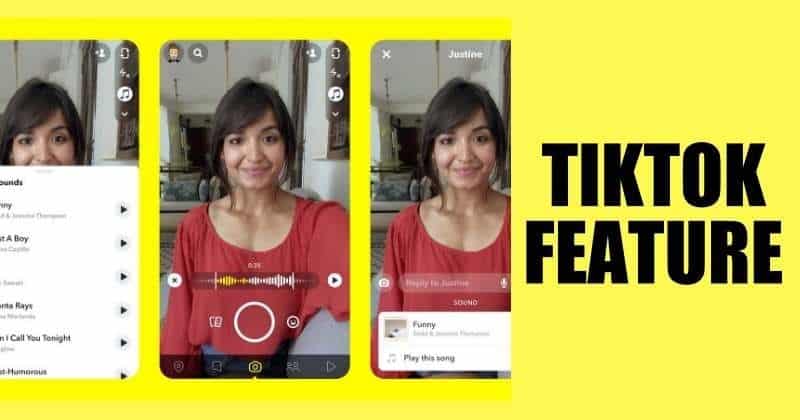 TikTok Like Music Feature Coming To Snapchat