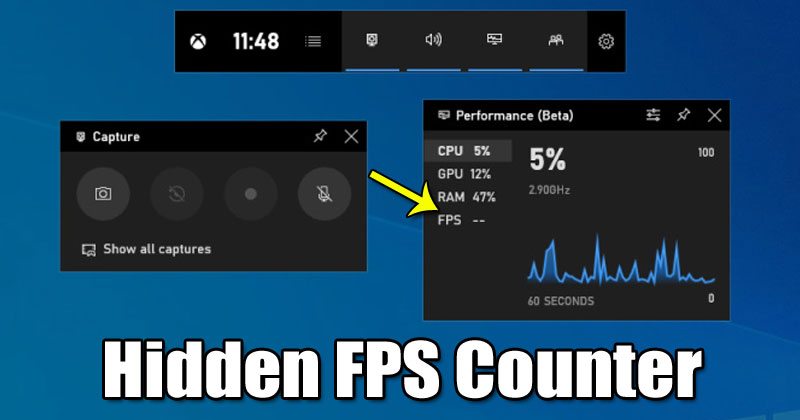 How to Activate the Hidden FPS Counter in Windows 10