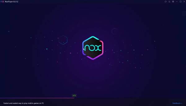 install the Nox player and launch it