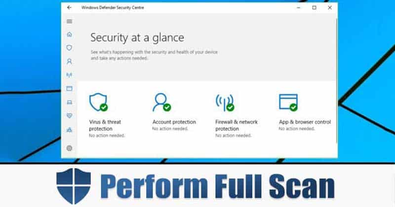 1602060550 How to Full Scan Your PC using Microsofts Windows Defender