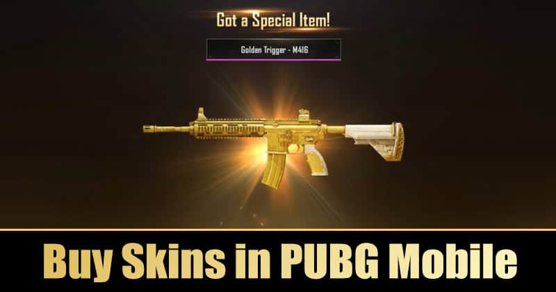 1604119636 How to Buy Skins in PUBG Mobile Weapons Vehicles