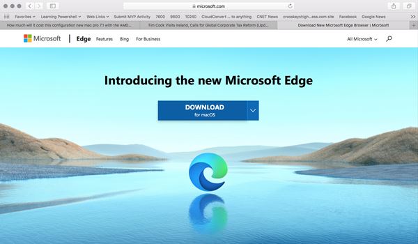 download the Microsoft Edge browser