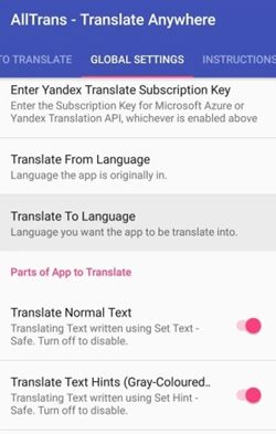 Automatically Translate Any Android App into Any Language