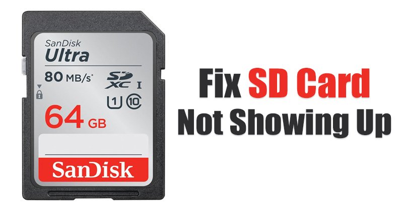 1615022850 How to Fix SD Card Not Showing Up On Windows