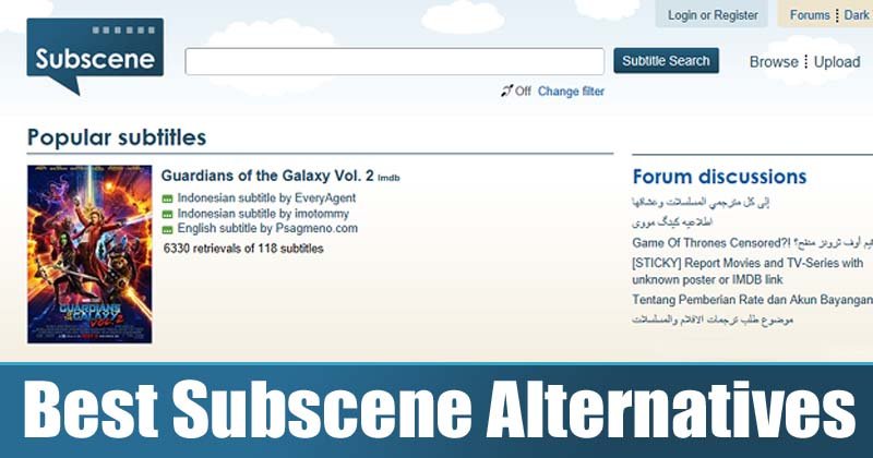 1616035560 10 Best Subscene Alternatives To Download Movie TV Show