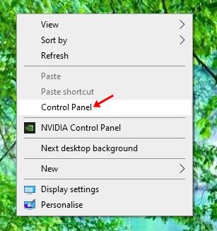 1616306647 900 How to Add Control Panel to Windows Right Click Menu