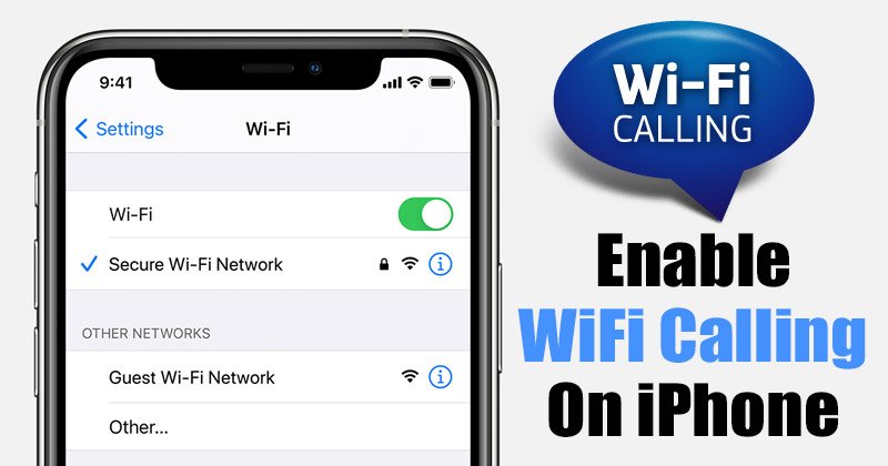 1617083525 How to Enable WiFi Calling On Your iPhone