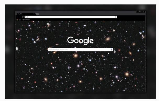 Deep Space Theme in Black