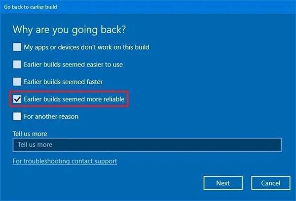 1619557885 388 How to Rollback Windows 10 Updates Including Insider Builds