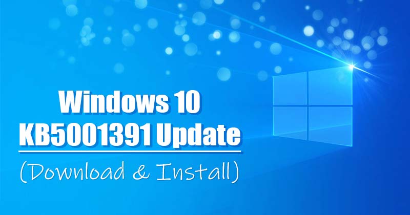 1619828780 Download Windows 10 KB5001391 20H2 Update Full Details