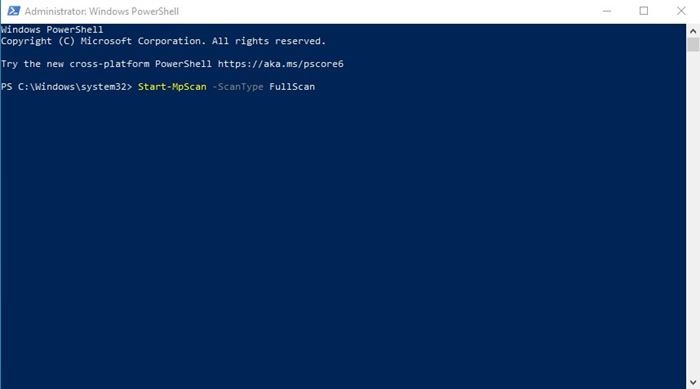 1620677684 397 How to Use PowerShell To Scan Windows 10 for Virus