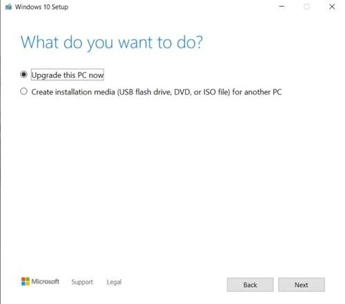 How to Use Windows 10 Media Creation tool