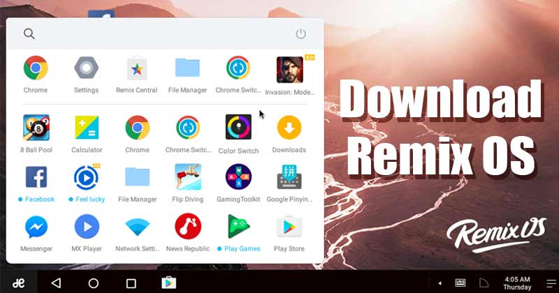 1622844849 Download Remix OS 30 For Windows 10 Latest Version