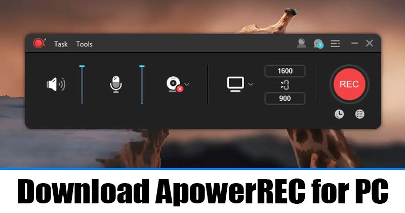 instal the new ApowerREC 1.6.7.8