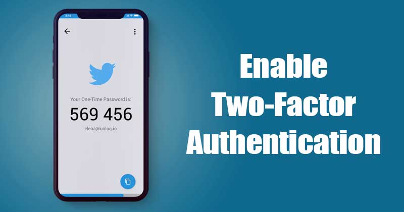 How to Enable Two Factor Authentication On Twitter