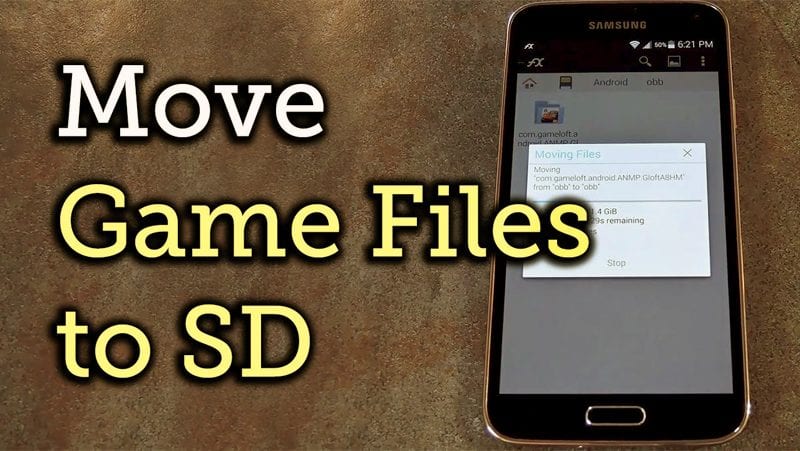 How to Install Apps Move OBB Files to