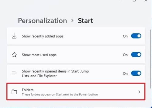 1626465129 268 How to Add or Remove System Folders on Windows 11