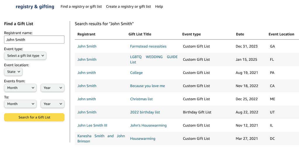 1677497725 729 How to Find an Amazon Wish List