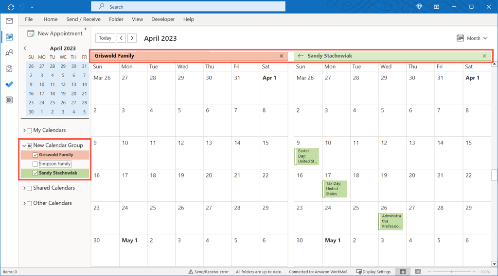 1678190922 482 How to Create a Calendar Group in Microsoft Outlook