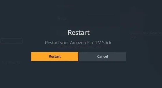 Restart your Streaming Device